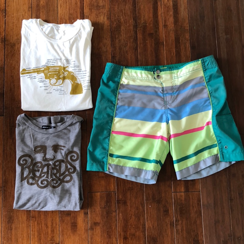 Alternative Men Tees and 21Men Swim Trunks!